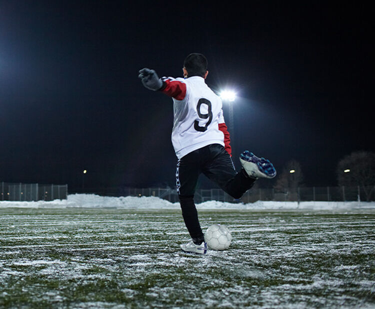 Abbigliamento termico ideale per calcio invernale