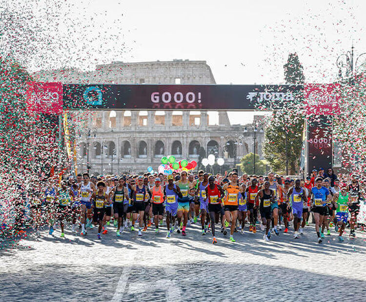 Cisalfa Sport alla Maratona di Roma 2025