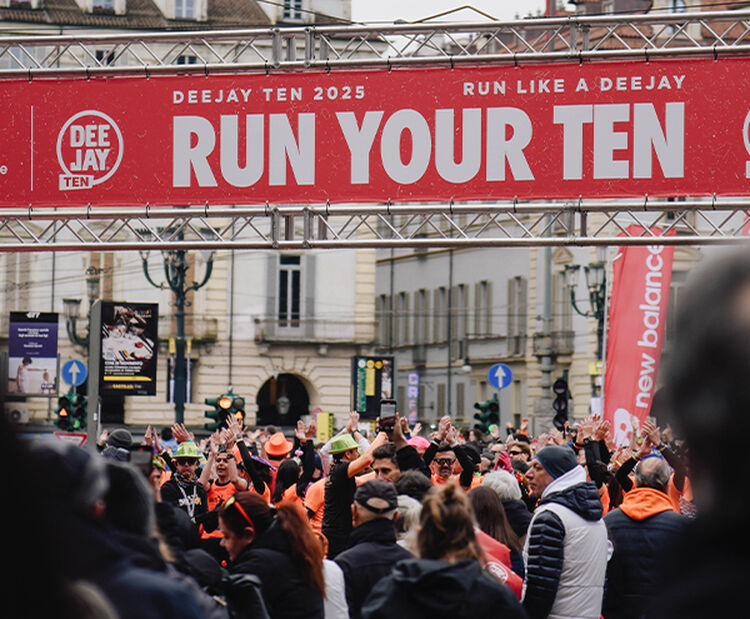 Correre &egrave; divertirsi: Cisalfa Sport sponsor di Deejay Ten 2025
