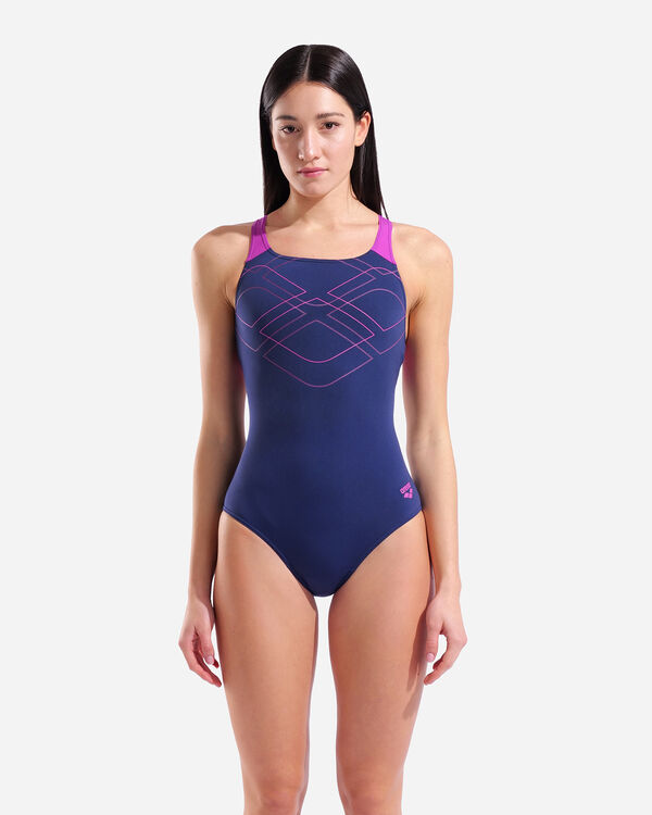 Graphic swim pro-back w