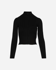 Full zip cable w - Nero