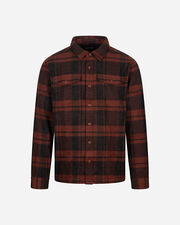 Fjord flannel m - Rosso