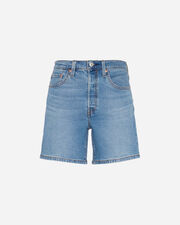 501 mid thigh denim w - Denim