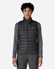 Down sweater w - Nero