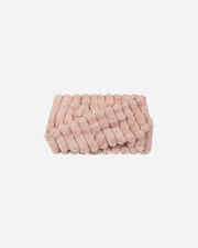 Furry striped w - Rosa