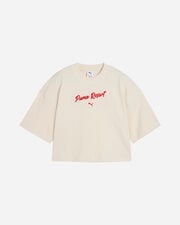 Crop premium w - Beige