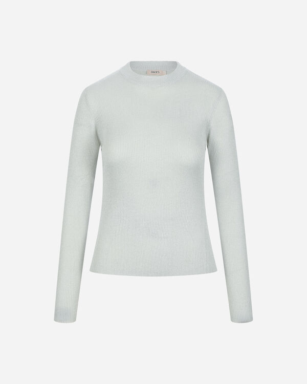 Lurex neck w