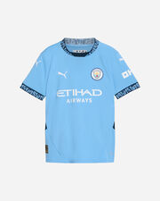 Manchester city home replica 24-25 jr - Azzurro