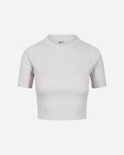 Crop all over printed w - Beige