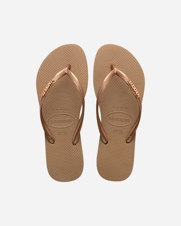Slim logo metallic w