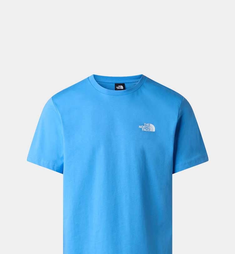 T-Shirt The North Face Azzurra da uomo