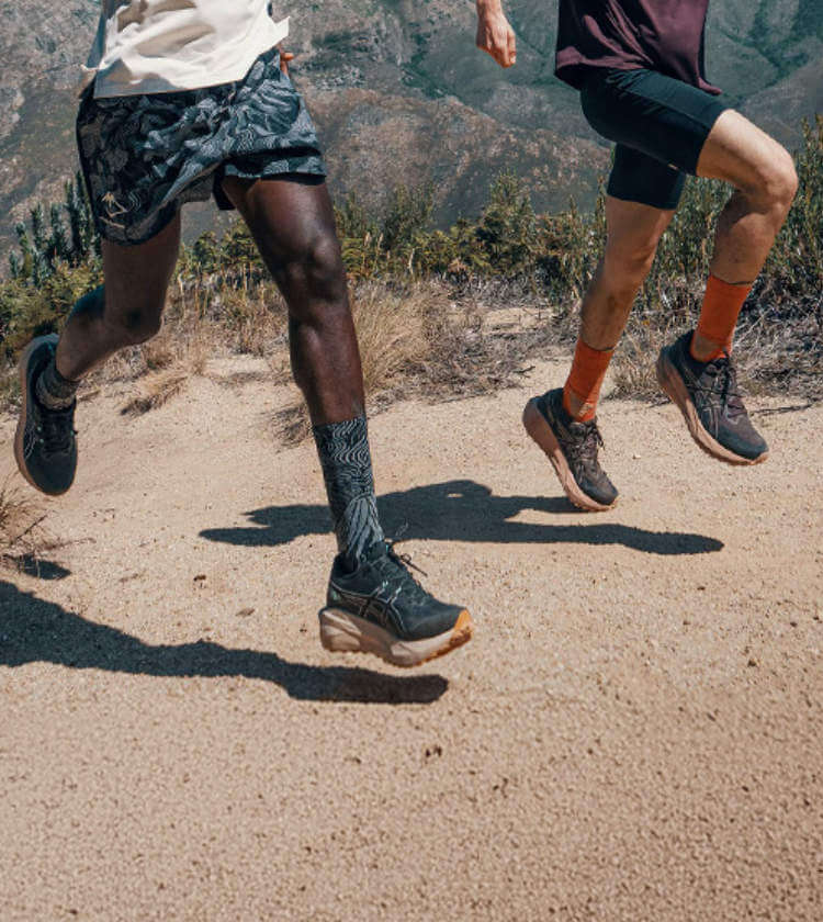 Collezione trail running asics