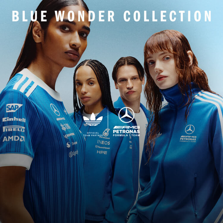 Ragazzi che indossano abbigliamento adidas X F1 Blue Wonder