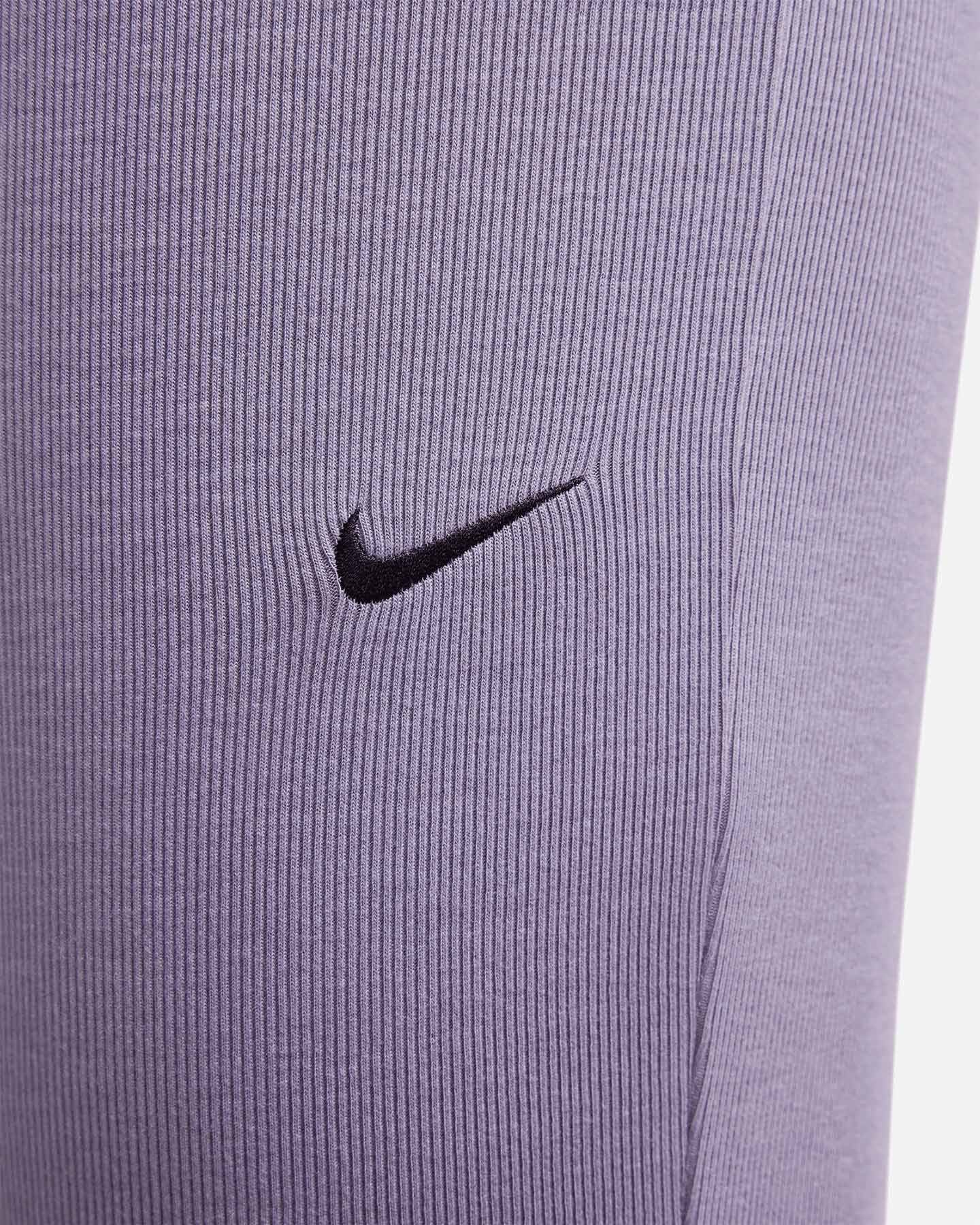 Leggings NIKE FLARED W - Viola - 3 | Cisalfa Sport