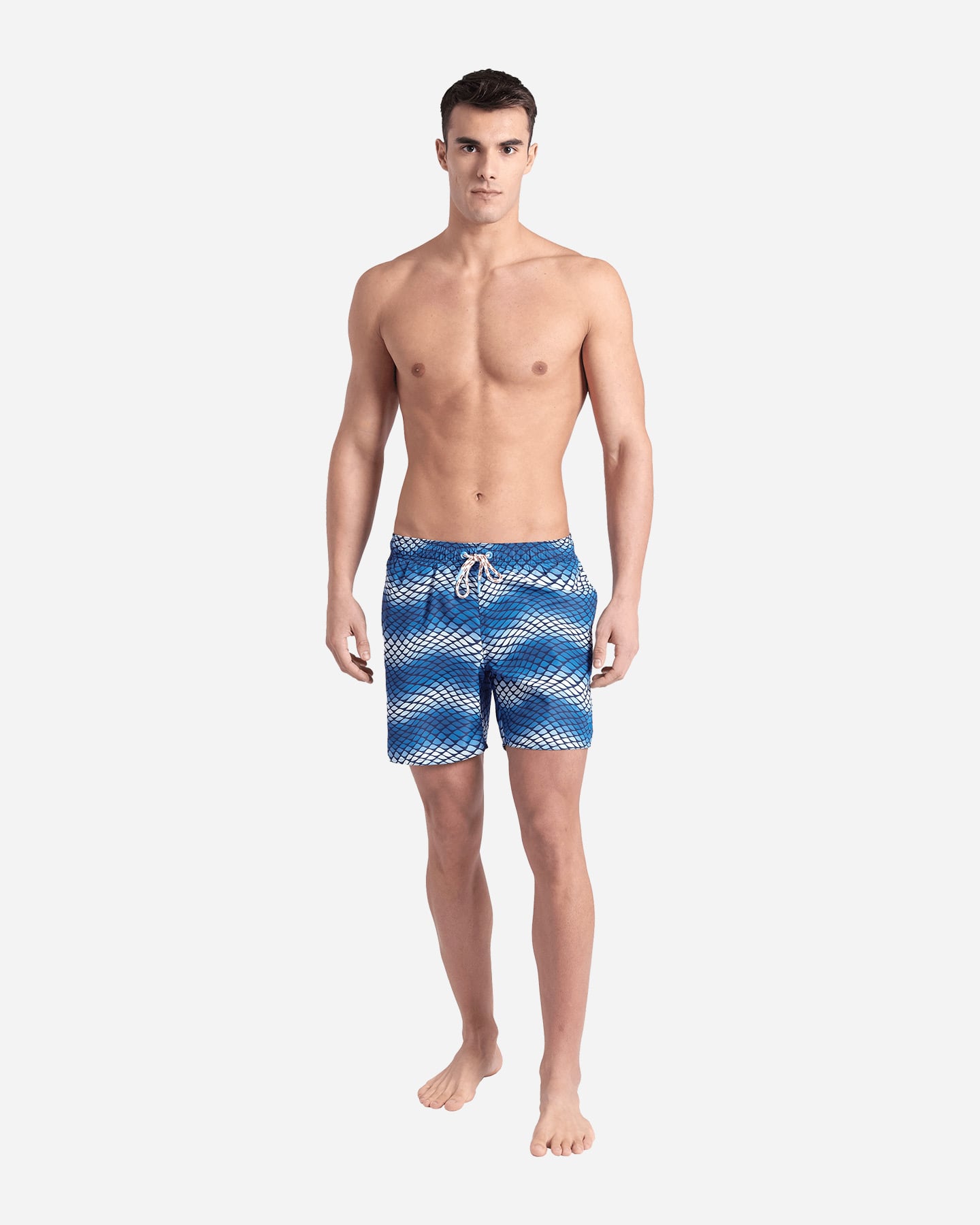 Boxer mare ARENA ALLOVER LOGO M - Blu - 2 | Cisalfa Sport