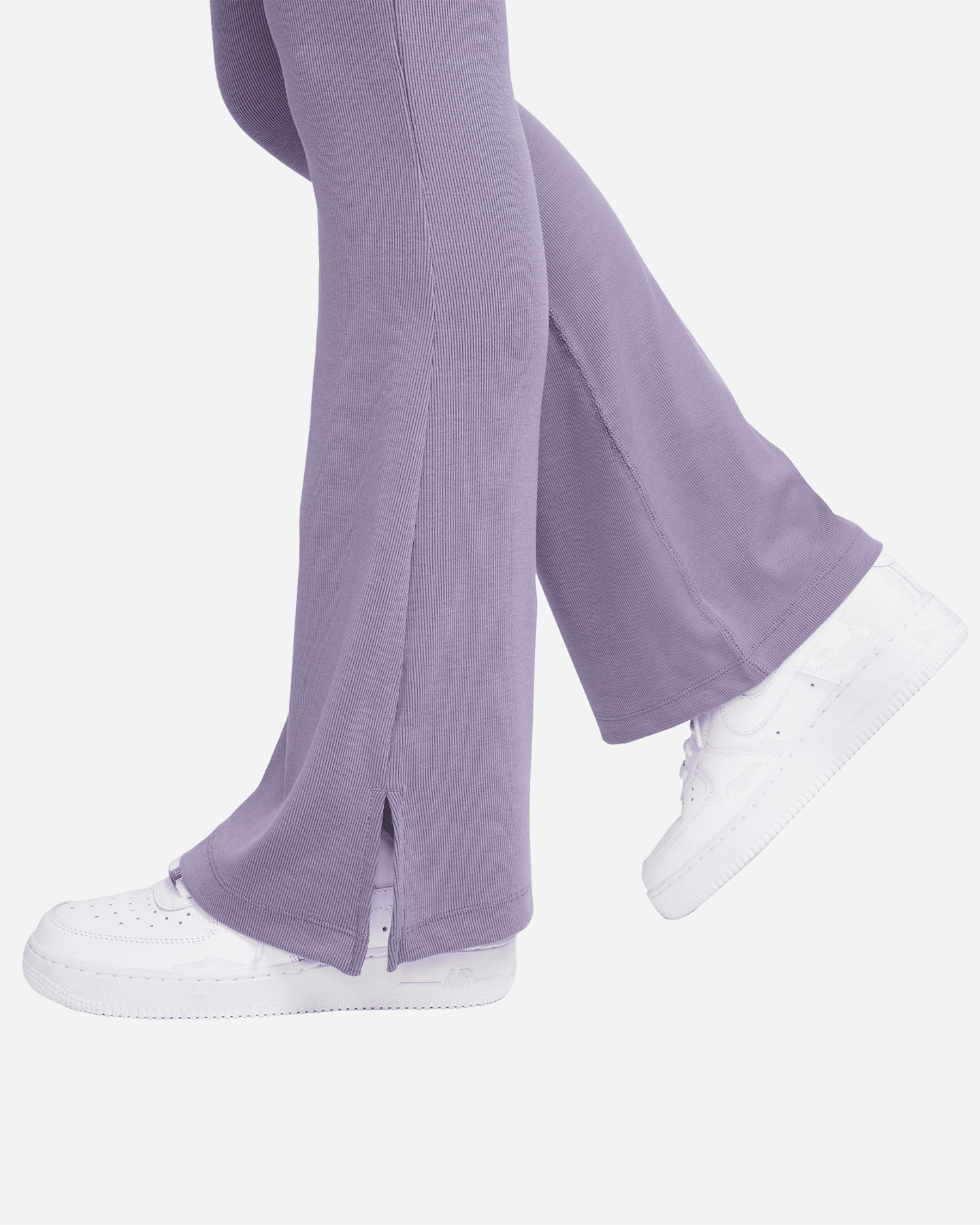 Leggings NIKE FLARED W - Viola - 5 | Cisalfa Sport