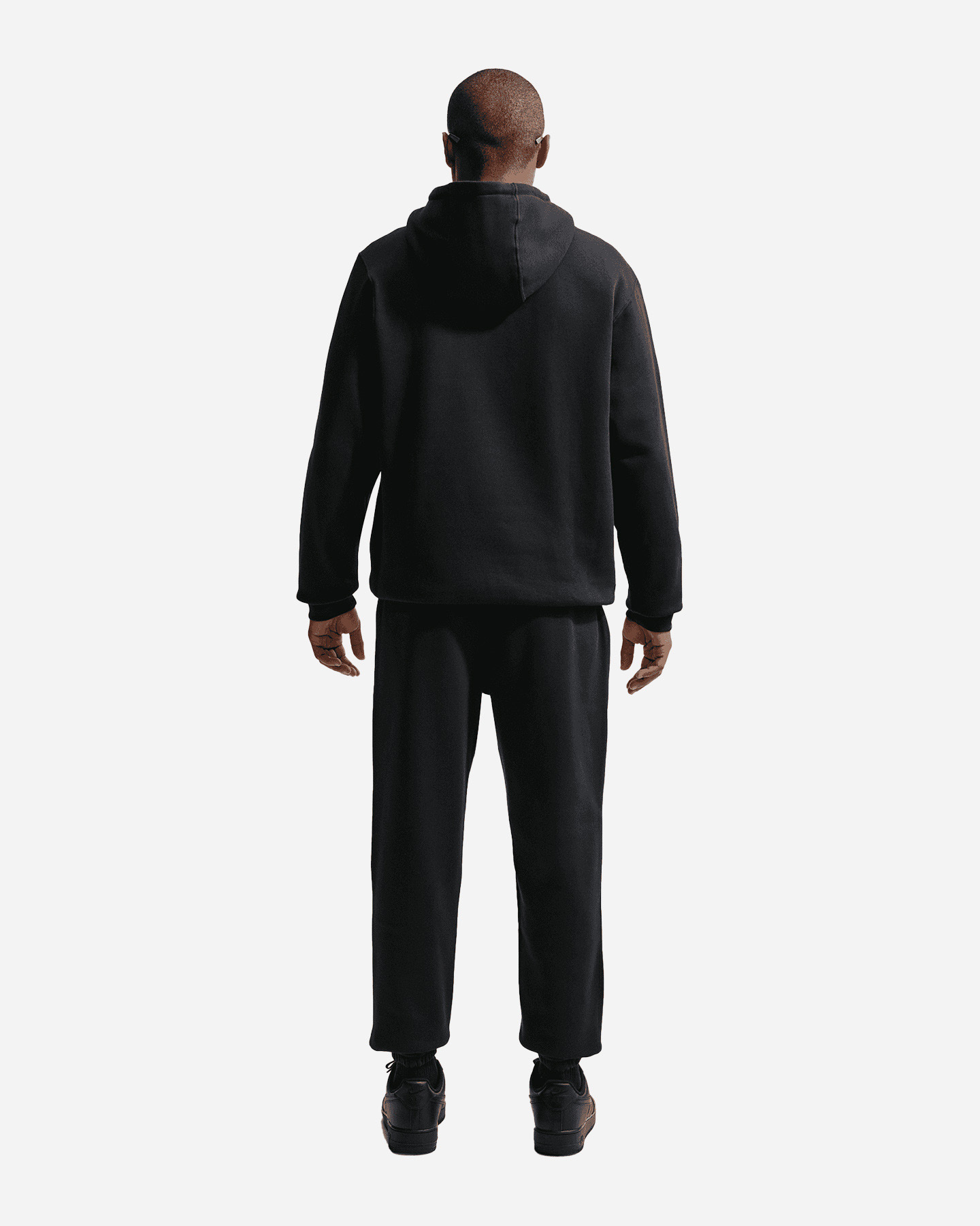 Felpa NIKE CLUB M - Nero - 2 | Cisalfa Sport