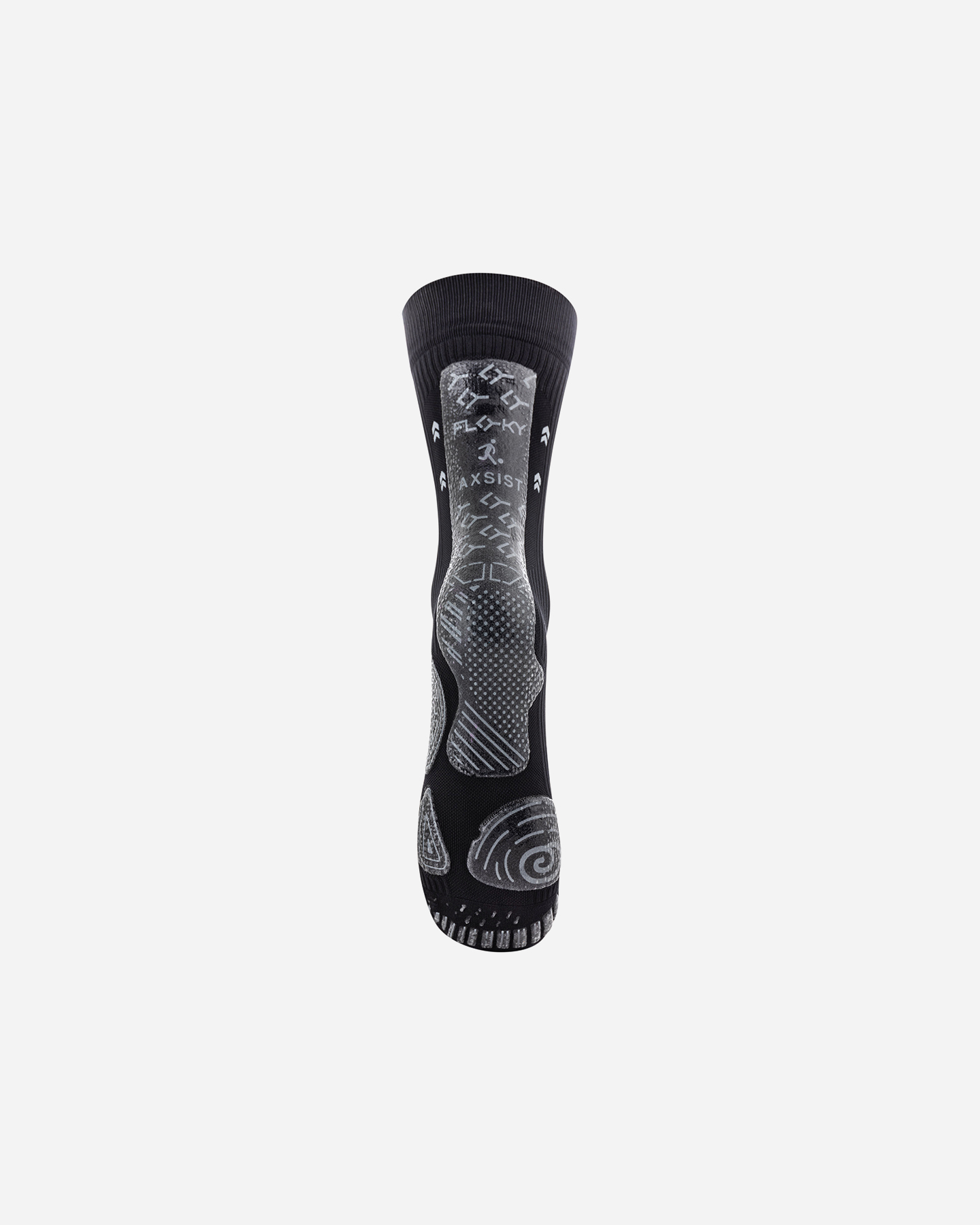 Calzettoni calcio FLOKY AXSIST 3D M - Nero - 2 | Cisalfa Sport