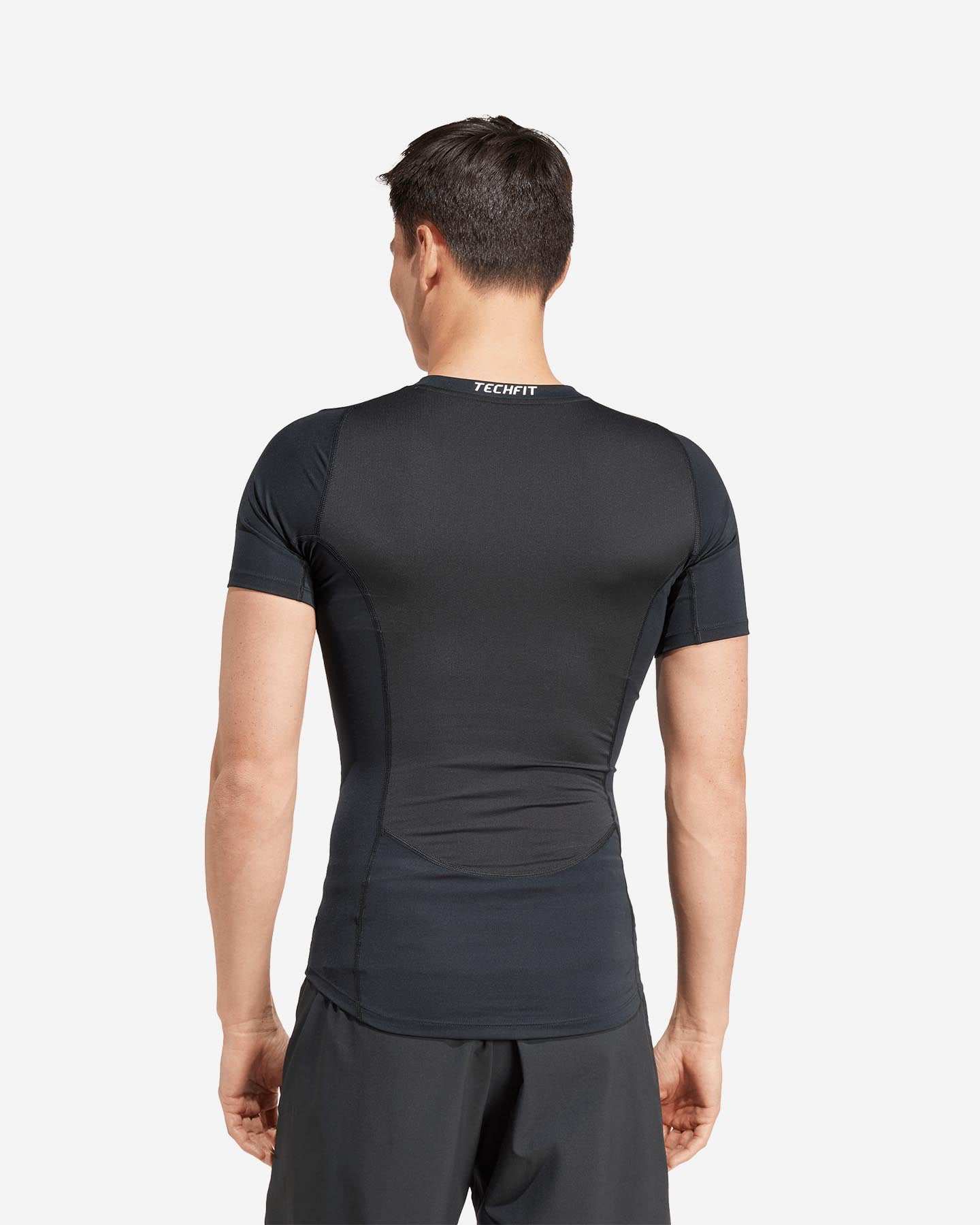 T-shirt training ADIDAS TECHFIT COMPRESSION M - Nero - 2 | Cisalfa Sport