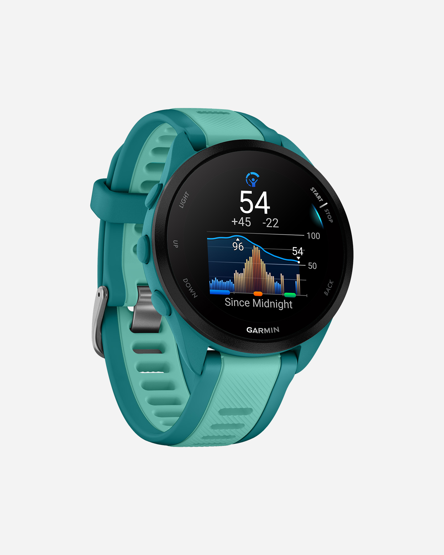 Orologio multifunzione GARMIN FORERUNNER 165 MUSIC  - Azzurro - 3 | Cisalfa Sport