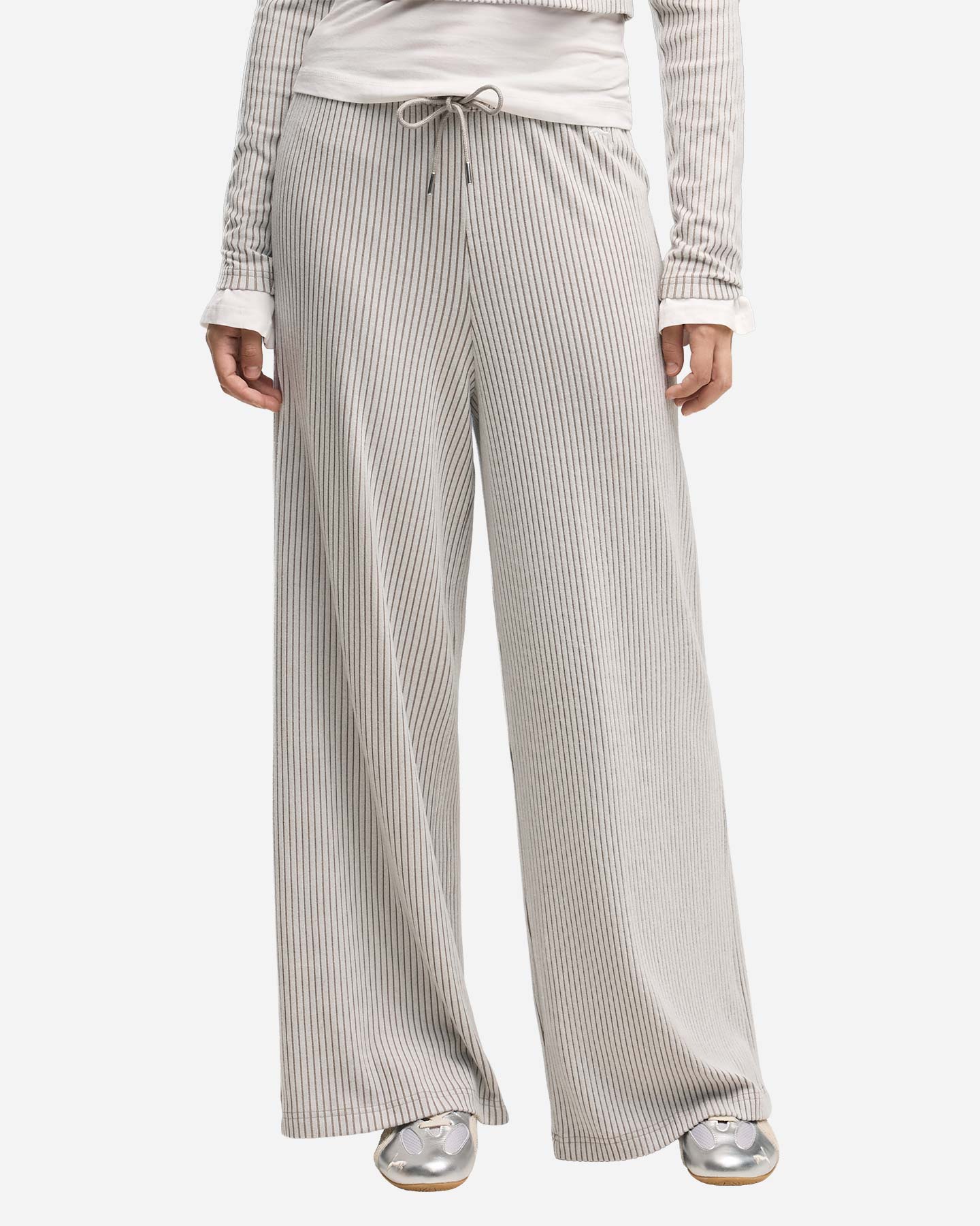 Pantalone PUMA ESSENTIAL W - Beige - 2 | Cisalfa Sport