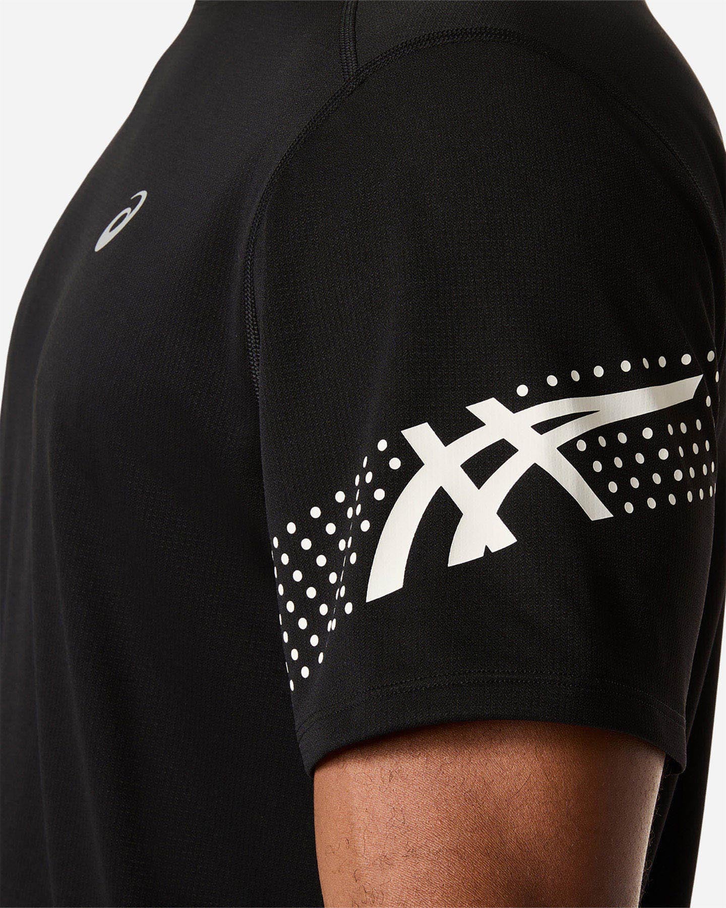 T-shirt running ASICS ICON M - Nero - 4 | Cisalfa Sport