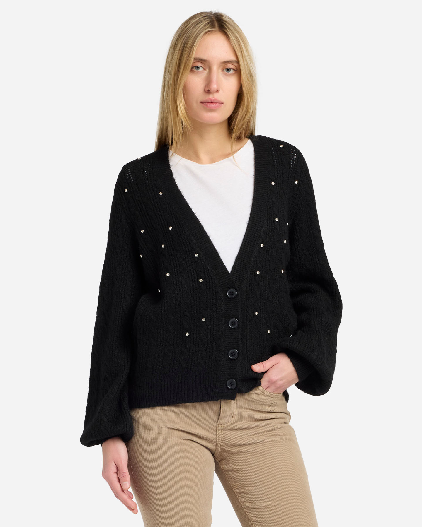 Cardigan DACK'S ESSENTIAL W - Nero - 1 | Cisalfa Sport