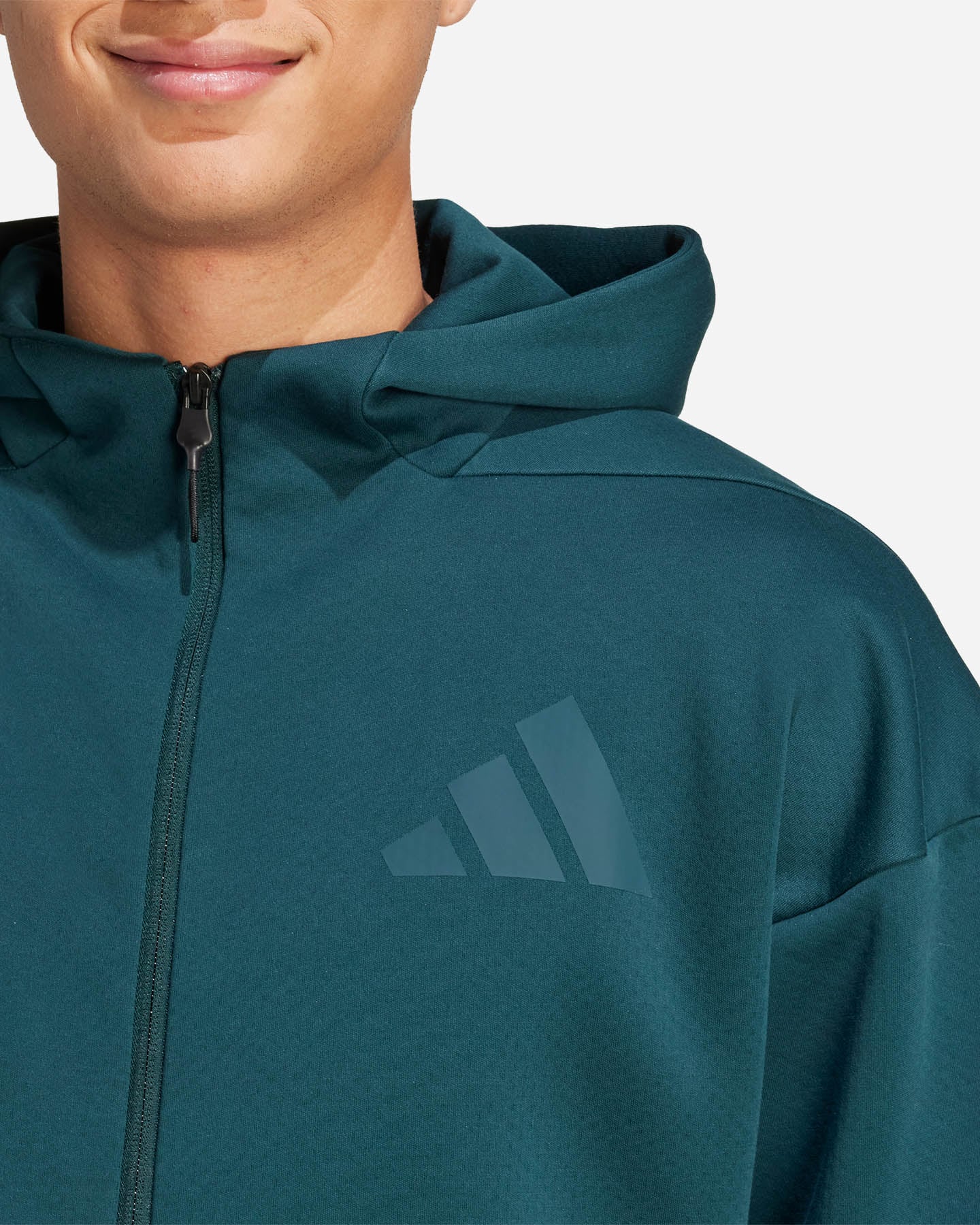 Felpa ADIDAS Z.N.E. M - Verde - 4 | Cisalfa Sport