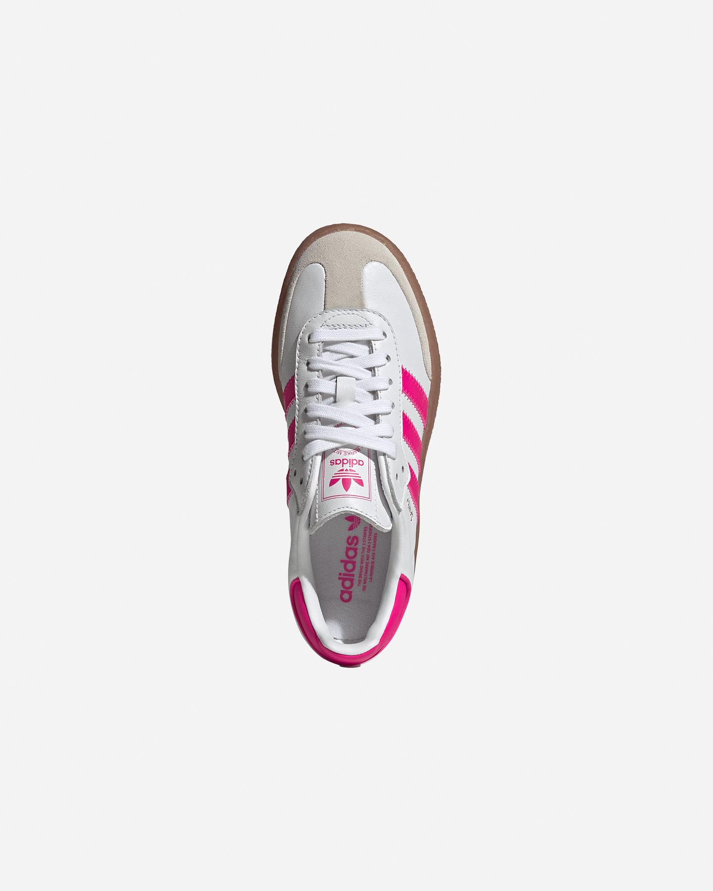 Scarpe sneakers ADIDAS SAMBA GS JR - Bianco - 2 | Cisalfa Sport
