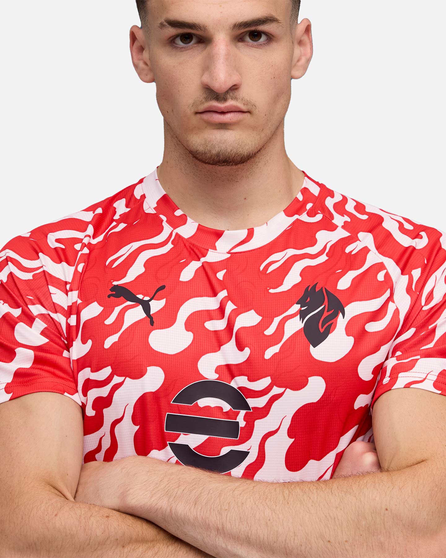 Abbigliamento calcio ufficiale PUMA MILAN PREMATCH 25-26 M - Color mix - 4 | Cisalfa Sport