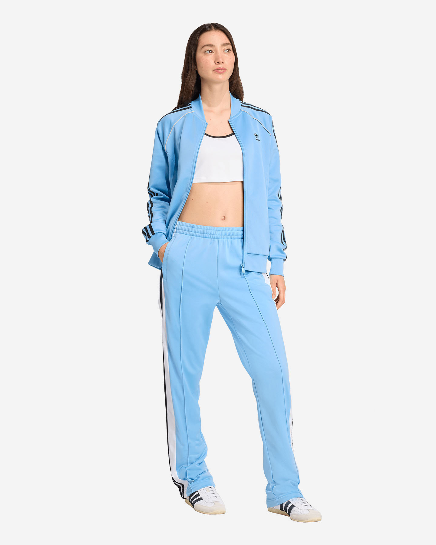 Pantalone ADIDAS ORIGINAL ADIBREAK W - Azzurro - 3 | Cisalfa Sport