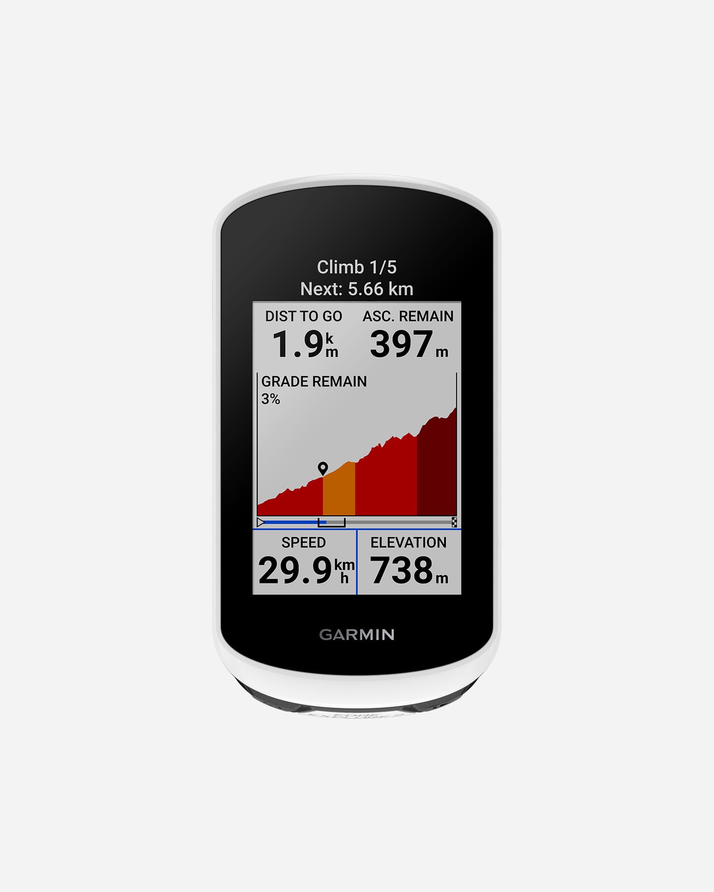 Ciclocomputer GARMIN EDGE EXPLORE 2  - Bianco - 3 | Cisalfa Sport