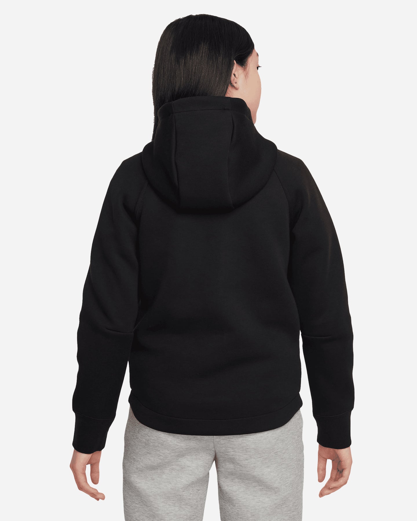 Felpa NIKE TECH FLEECE JR - Nero - 1 | Cisalfa Sport