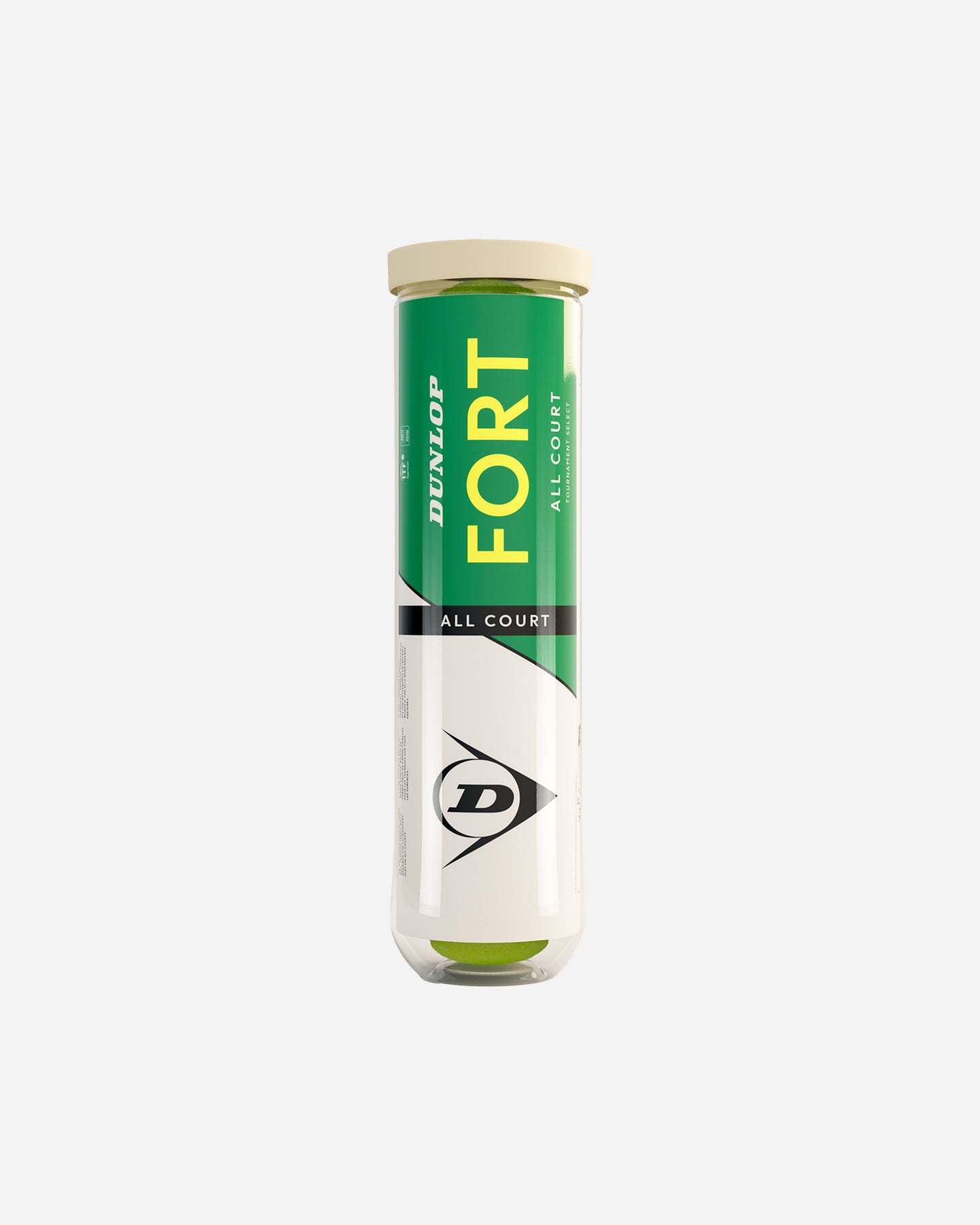 Palle tennis DUNLOP FORT ALL COURT  - Giallo - 1 | Cisalfa Sport