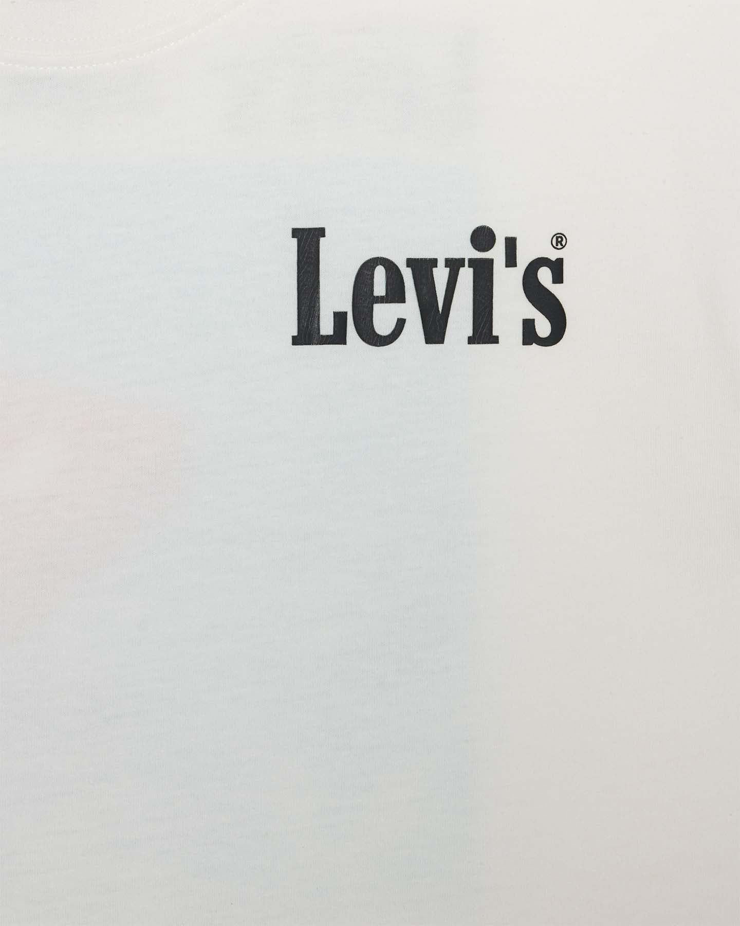 T-shirt LEVI'S AQUATIC PRINT OFF JR - Bianco - 2 | Cisalfa Sport