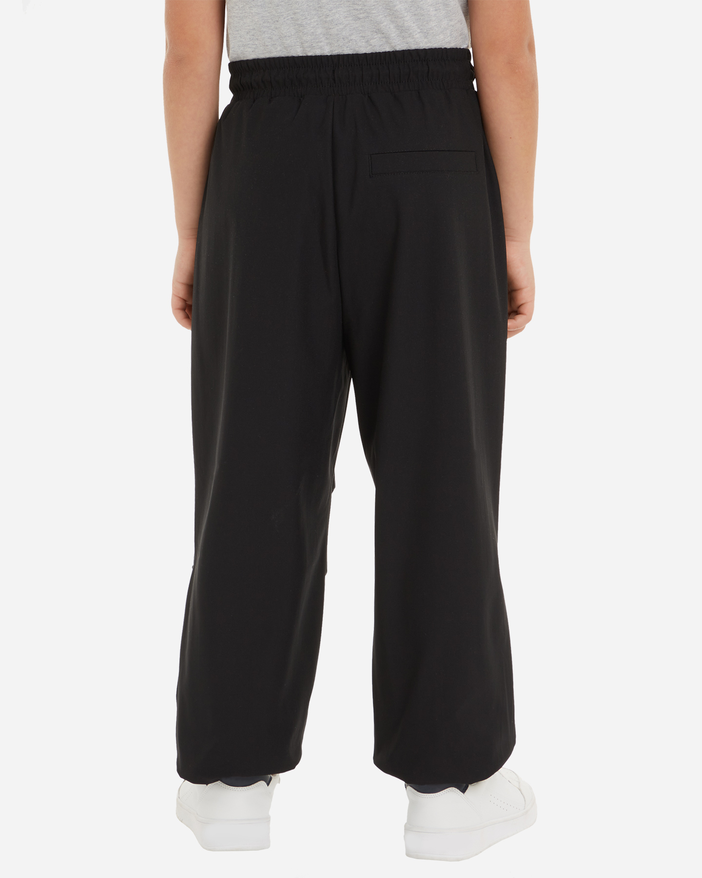 Pantalone CALVIN KLEIN JEANS DRY KNIT PARACHUTE JR - Nero - 3 | Cisalfa Sport