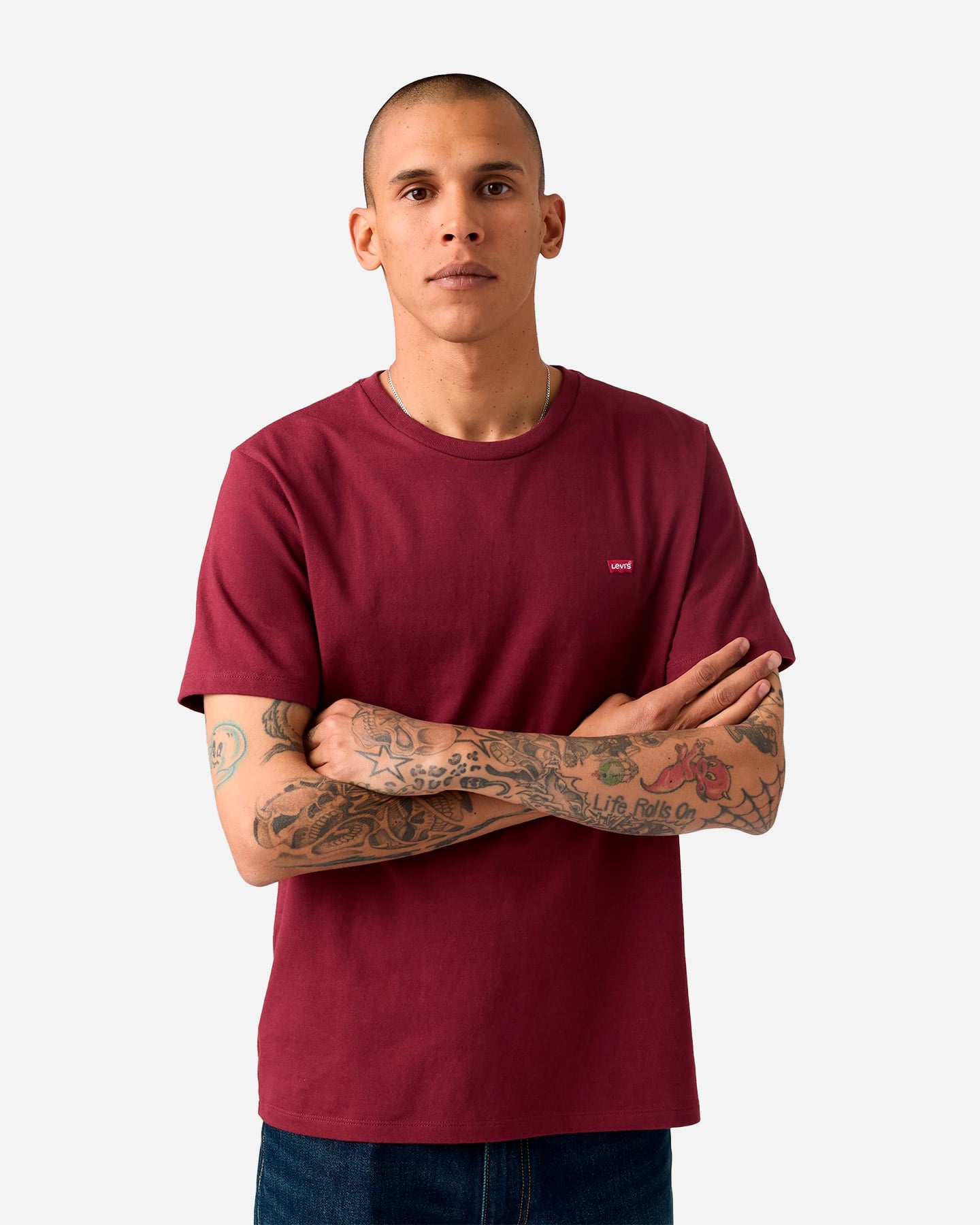 T-shirt LEVI'S LOGO SMALL PATCH M - Denim - 2 | Cisalfa Sport
