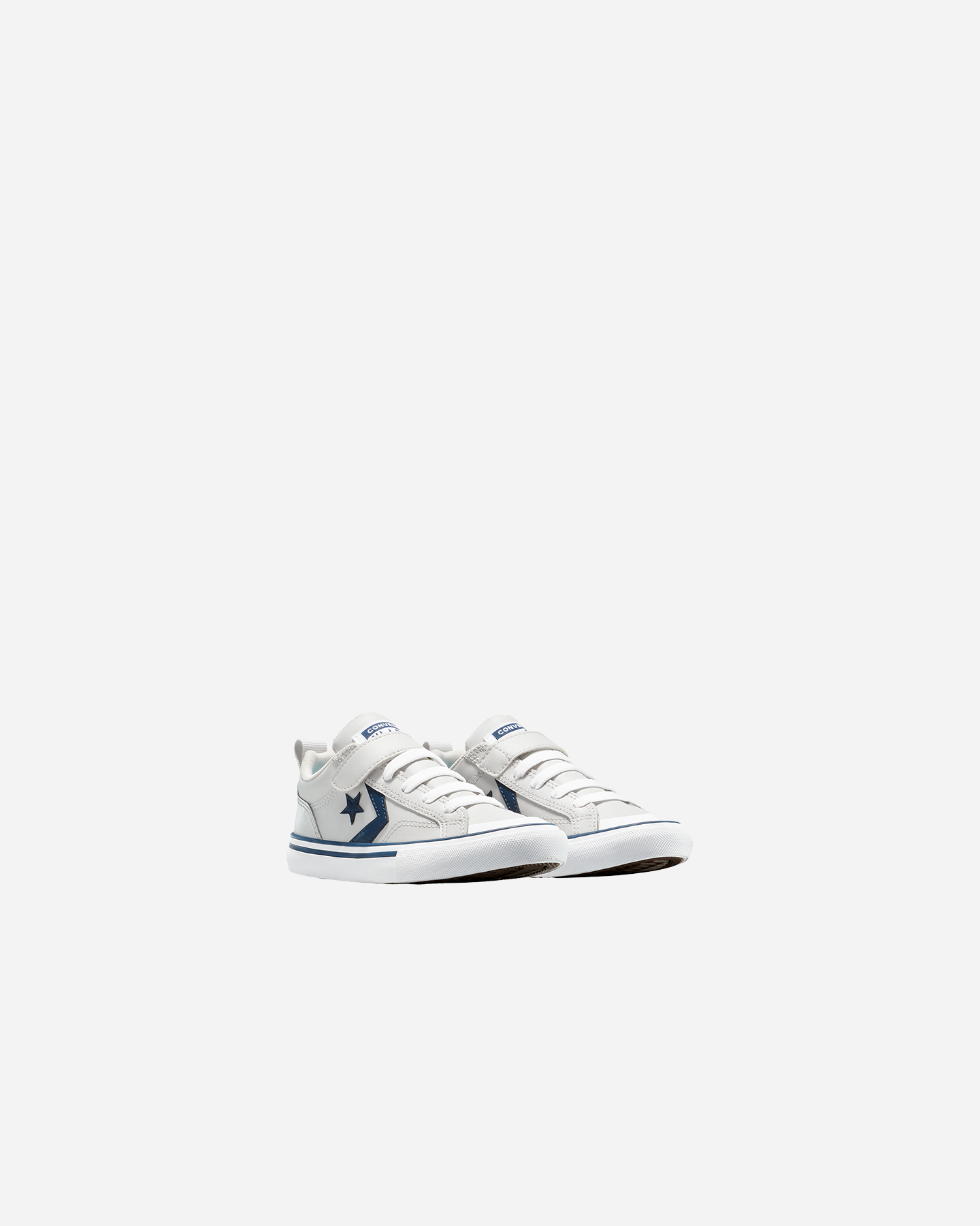 Scarpe sneakers CONVERSE PRO BLAZE STRAP LTH EASY ON LOW JR - Grigio - 1 | Cisalfa Sport
