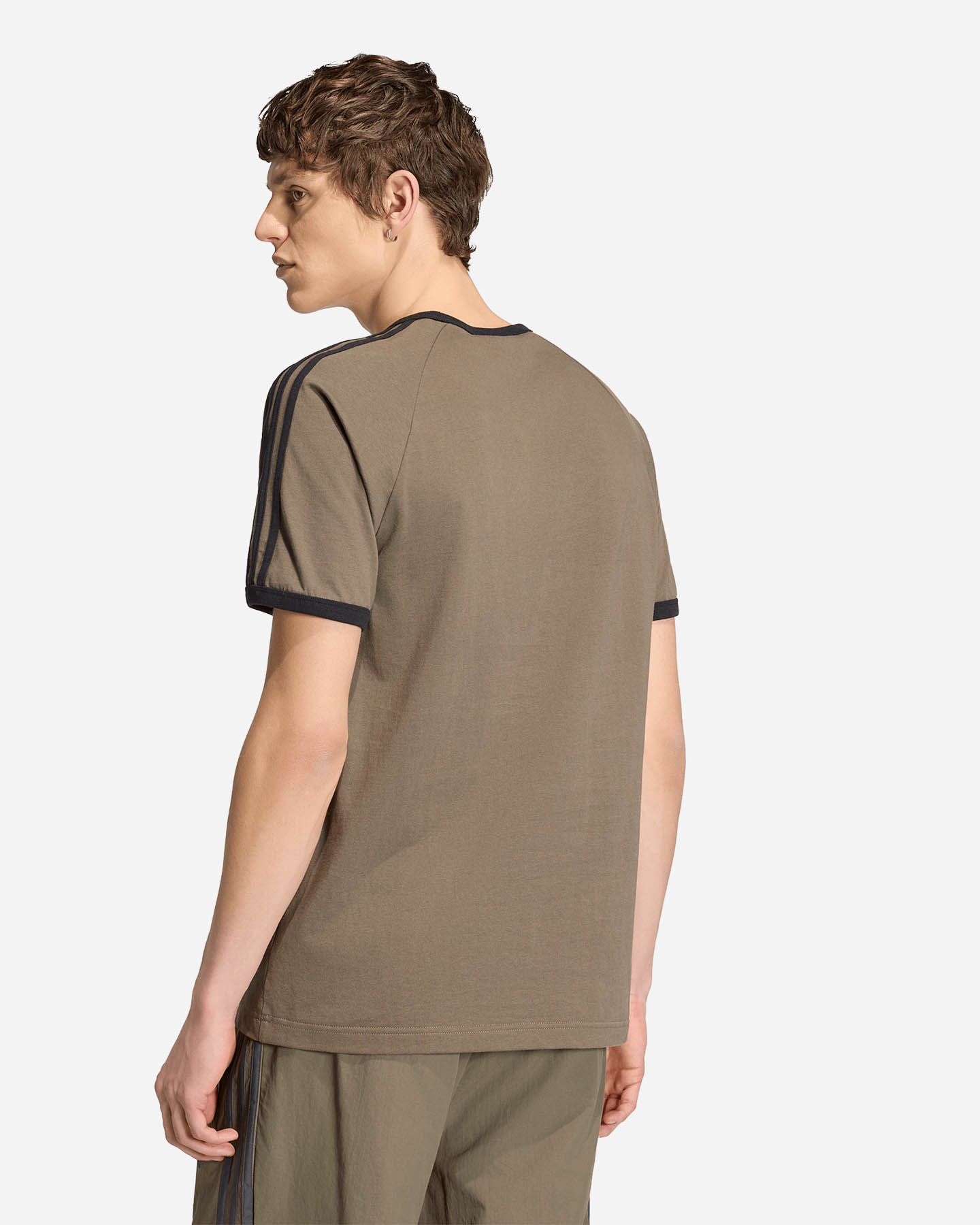 T-shirt ADIDAS ORIGINALS 3STRIPES M - Verde - 3 | Cisalfa Sport