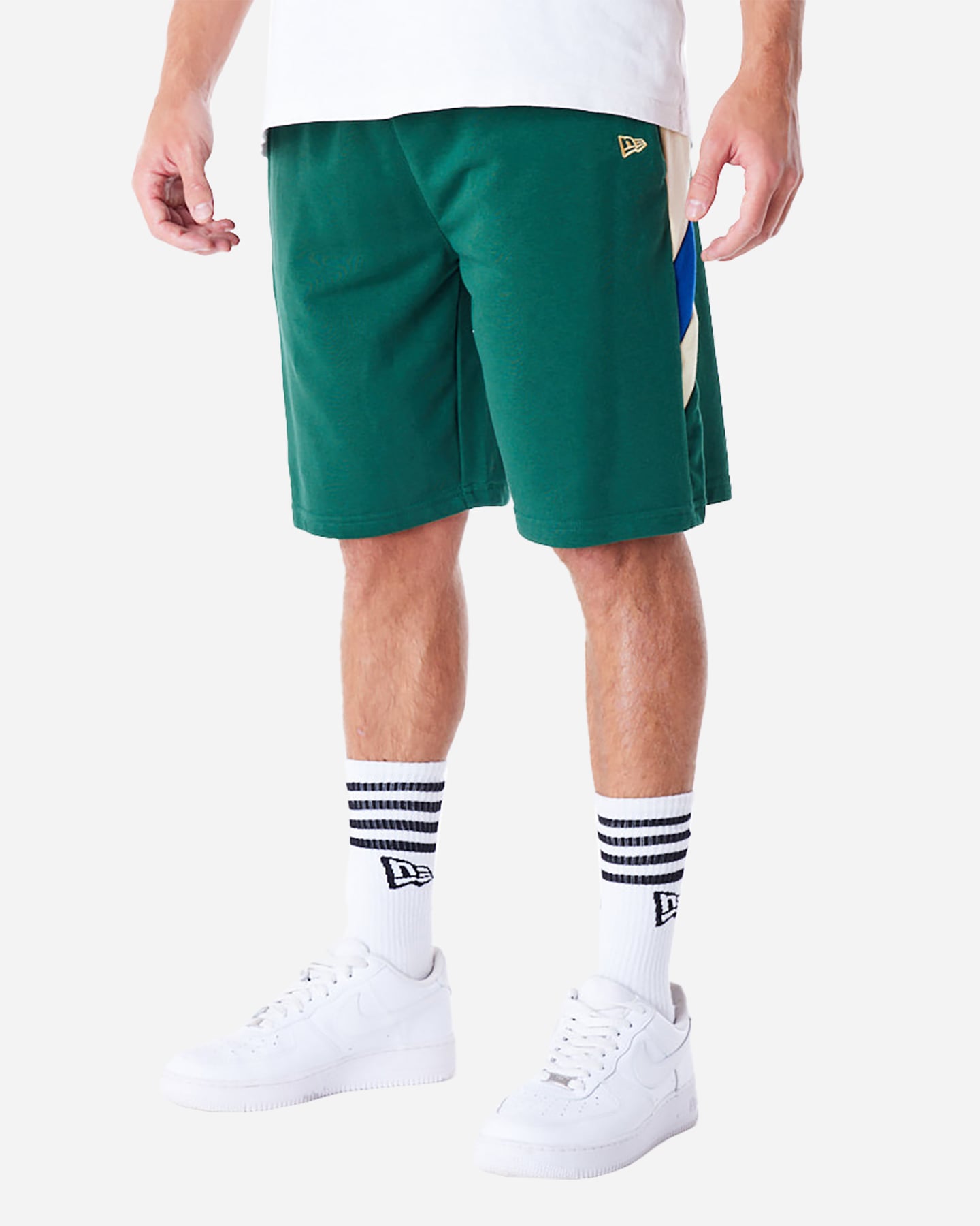 Shorts nba NEW ERA PANEL OS BUCKS M - Verde - 1 | Cisalfa Sport