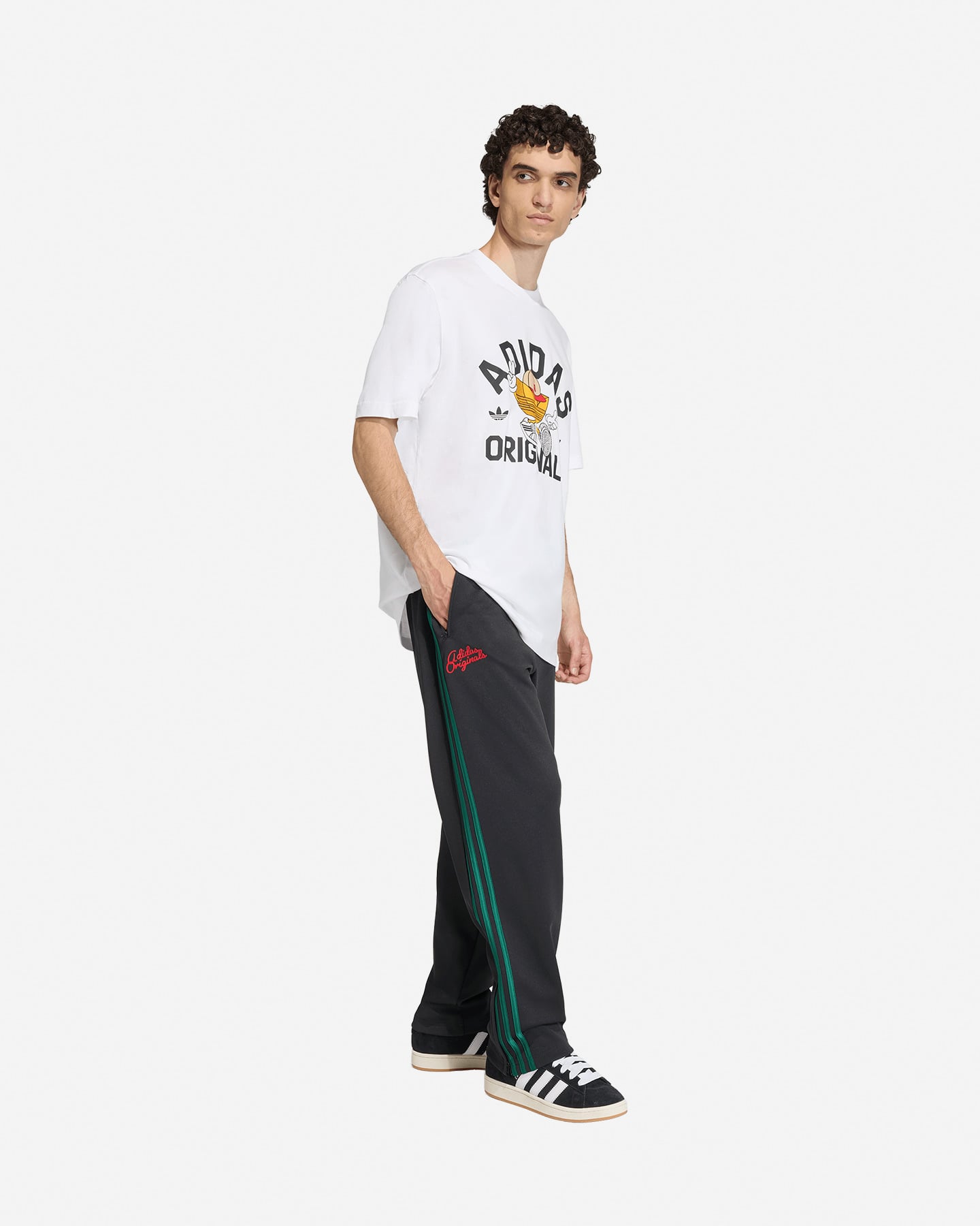 T-shirt ADIDAS TREFOIL SERIES CHARACTER M - Bianco - 3 | Cisalfa Sport
