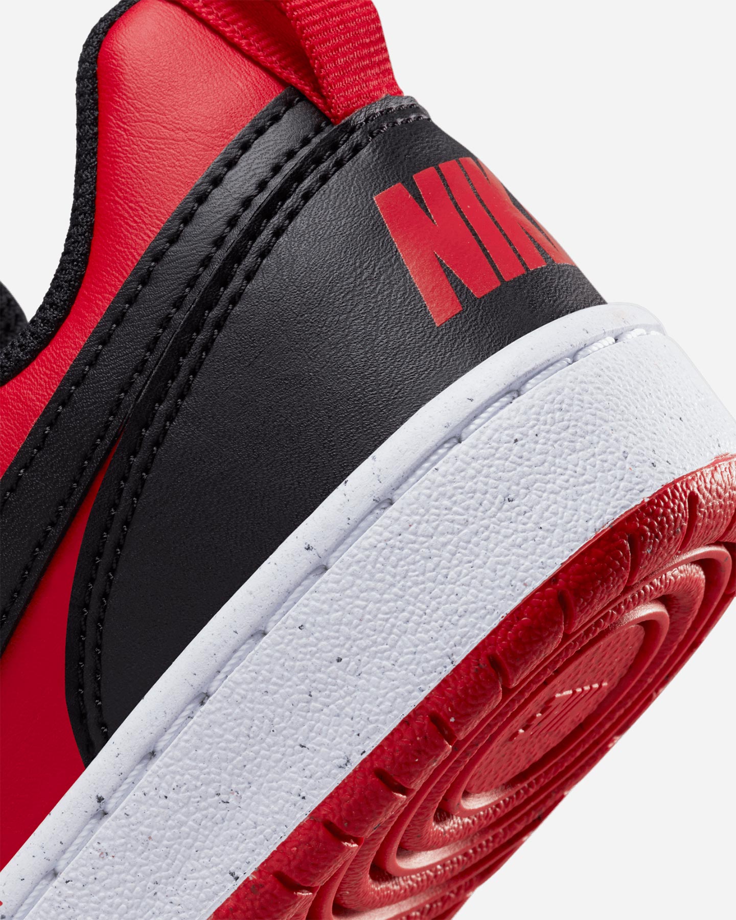 Scarpe sneakers NIKE COURT BOROUGH LOW RECRAFT GS JR - Rosso - 5 | Cisalfa Sport