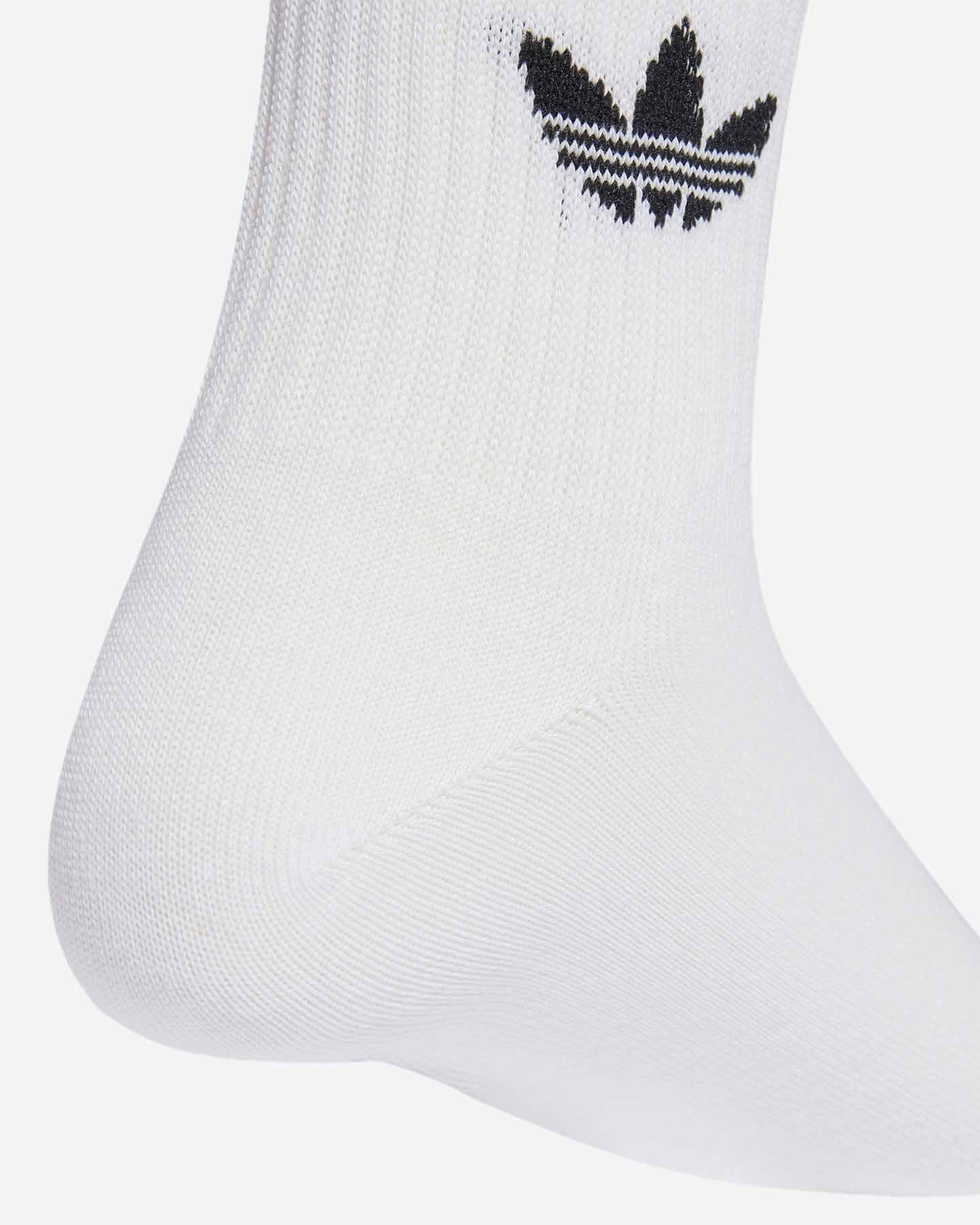 Calze ADIDAS 3STRIPES CREW S 3PACK MID M - Color mix - 3 | Cisalfa Sport
