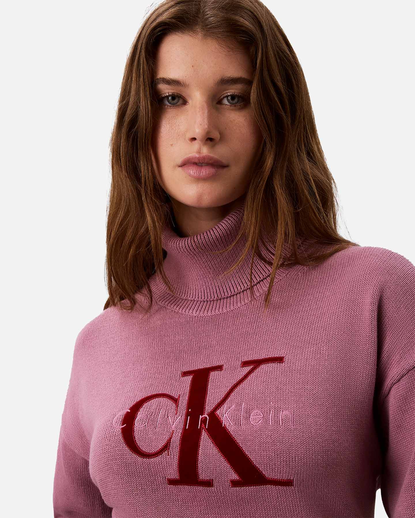 Maglione CALVIN KLEIN JEANS CLASSIC W - Rosa - 4 | Cisalfa Sport
