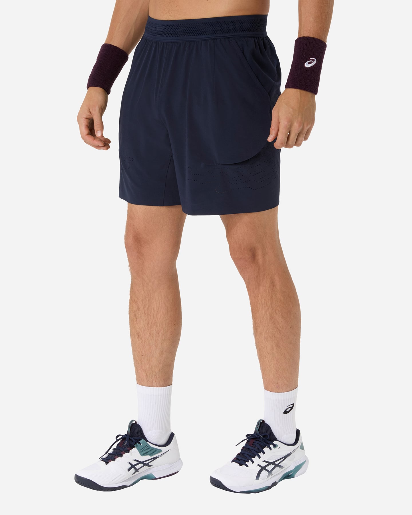 Pantaloncini tennis ASICS MATCH 7IN M - Blu - 1 | Cisalfa Sport