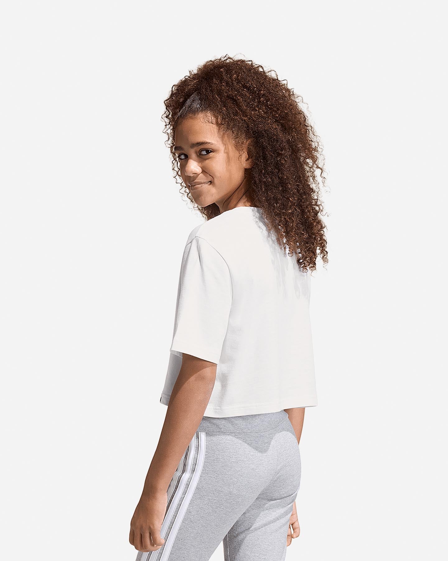 T-shirt ADIDAS EVERYDAY GLAM GRAPHIC JR - Bianco - 2 | Cisalfa Sport
