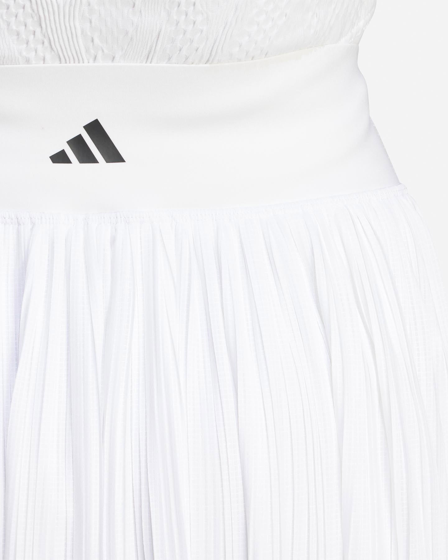 Gonna tennis ADIDAS WIMBLEDON W - Bianco - 4 | Cisalfa Sport