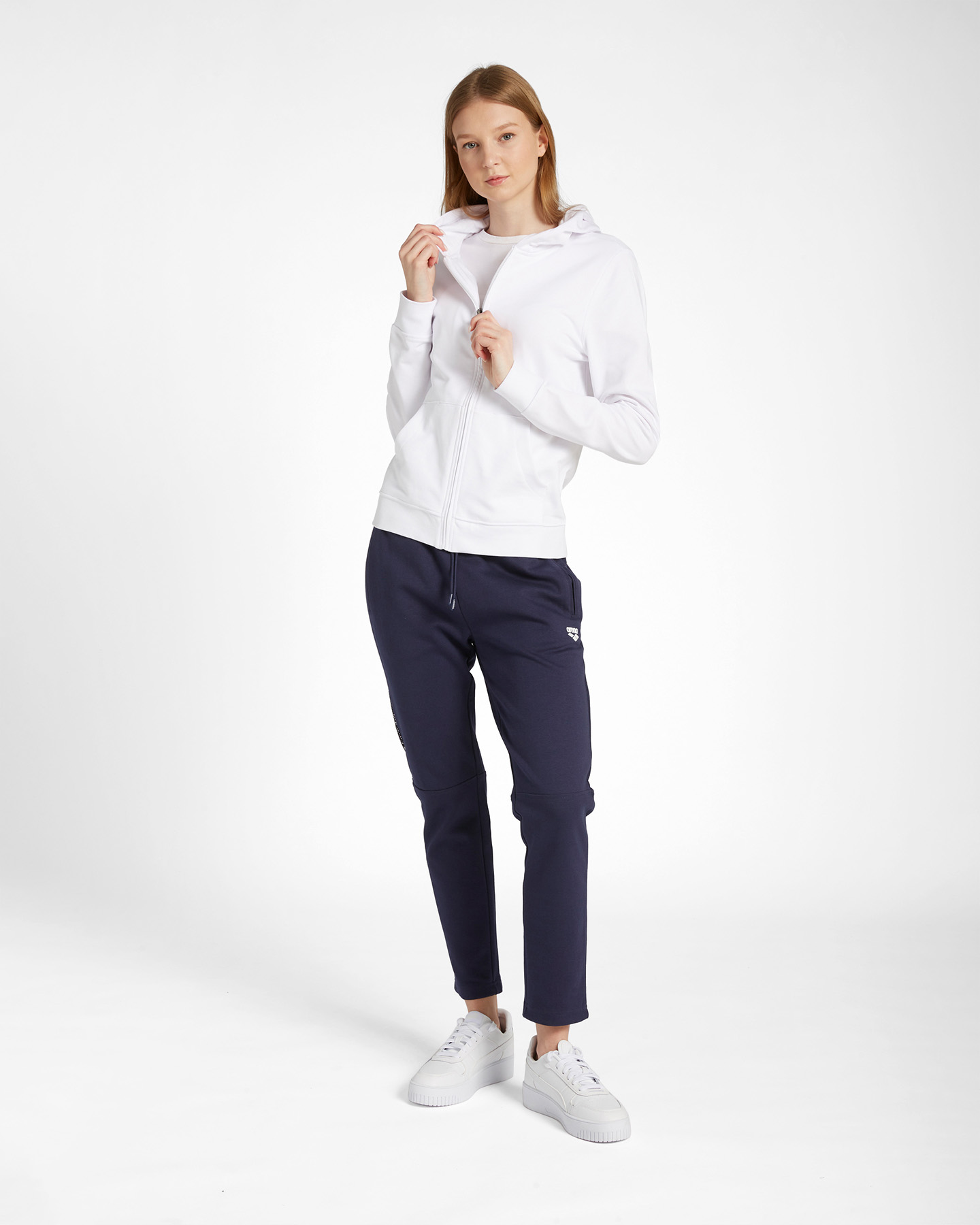 Felpa ABC BASIC W - Bianco - 1 | Cisalfa Sport