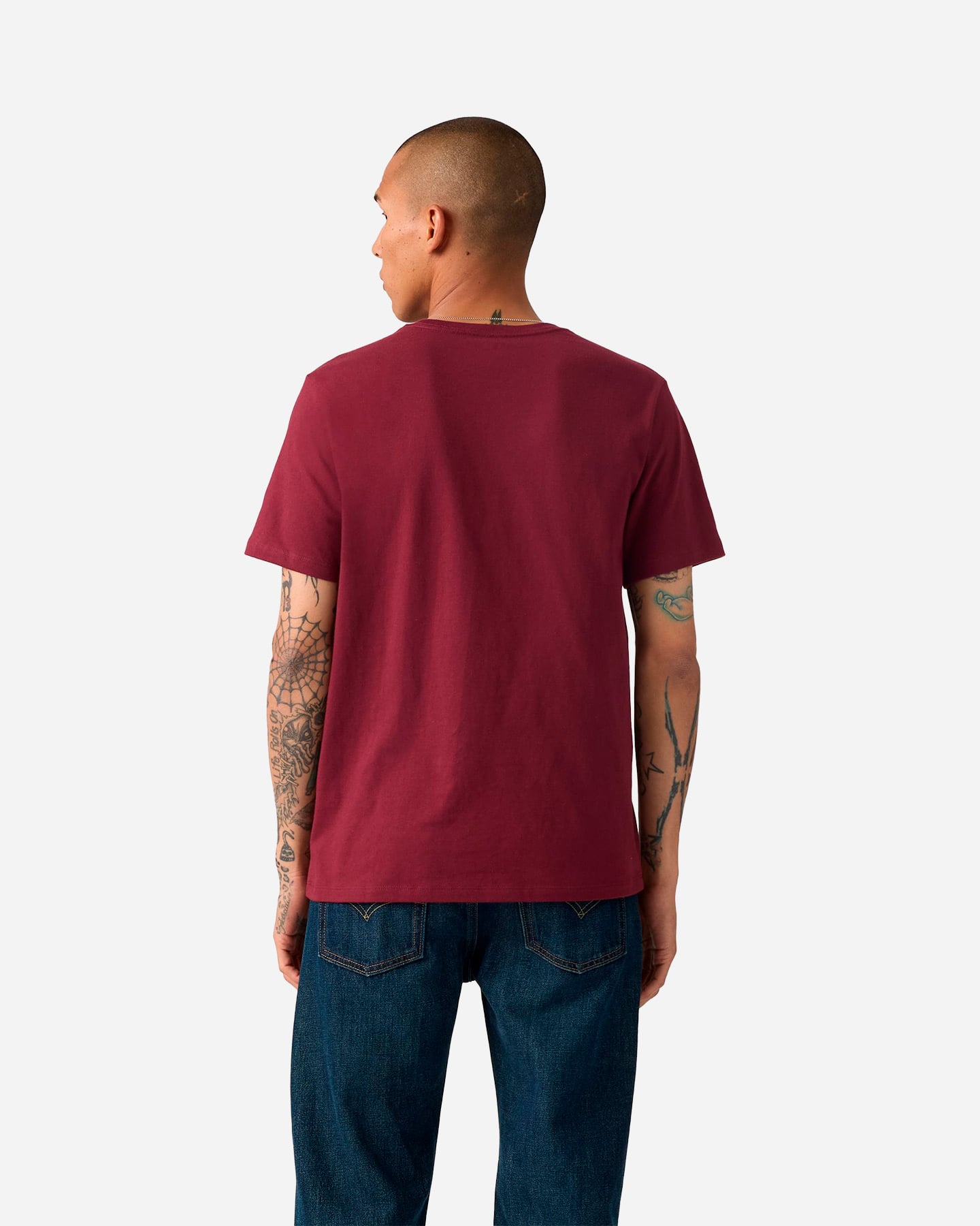 T-shirt LEVI'S LOGO SMALL PATCH M - Denim - 1 | Cisalfa Sport