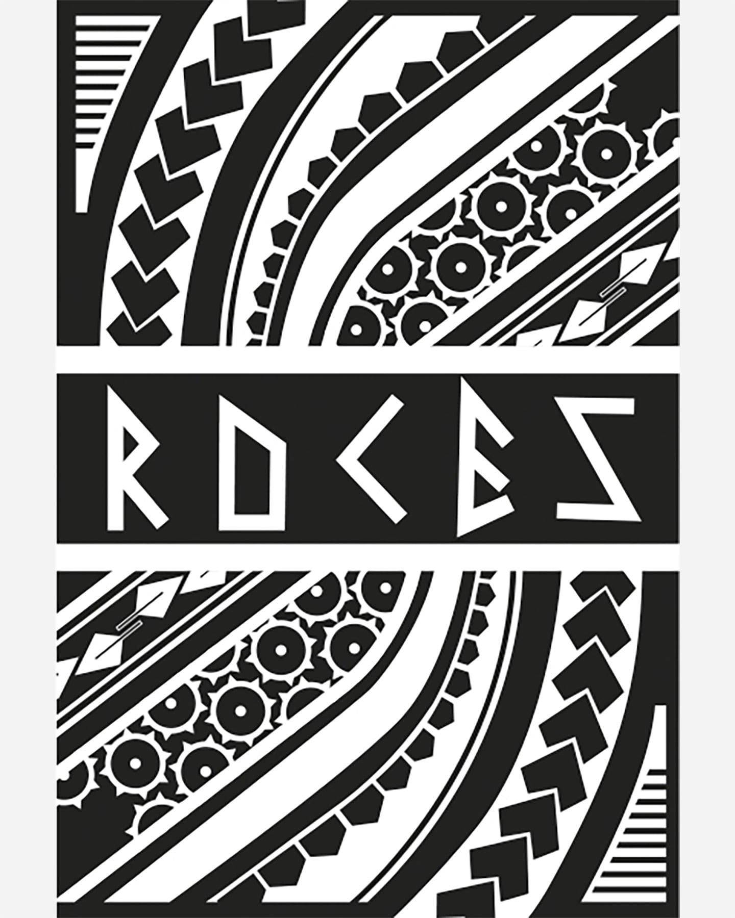 Skateboard ROCES TRIBAL  - Color mix - 1 | Cisalfa Sport